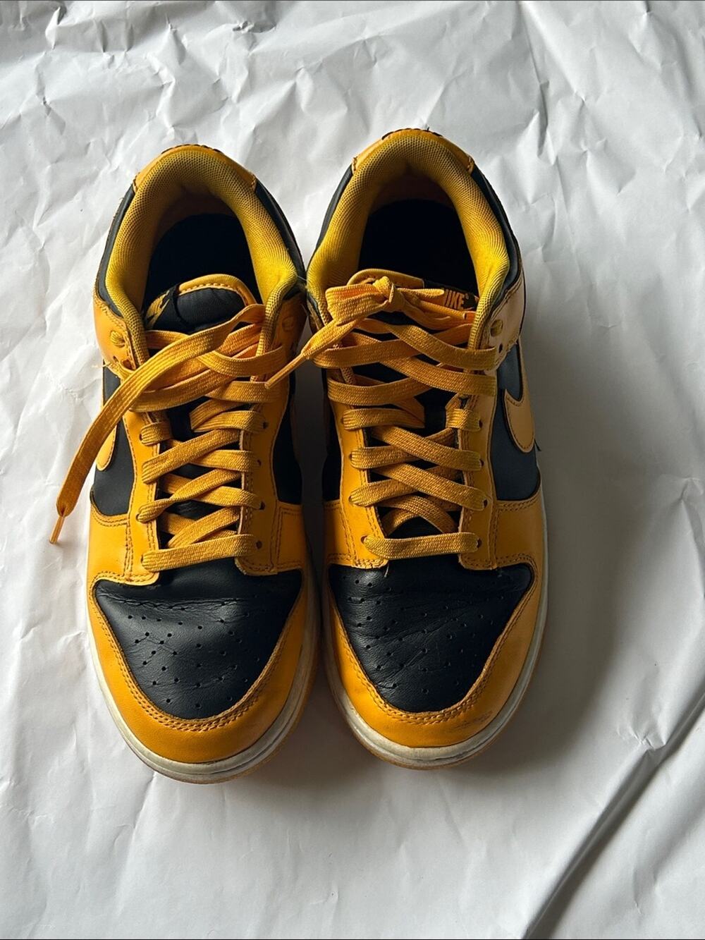 Nike Low Top Sneakers in Black and Yellow